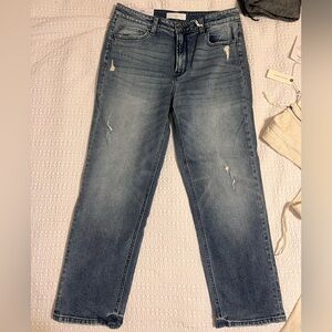 NWT Vervet Deanna High Rise Slim Straight size 30